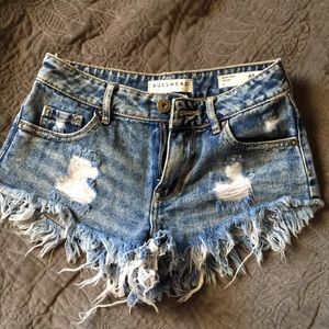 PacSun high-waisted shorts